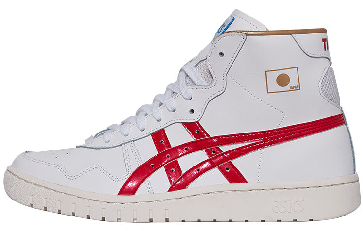 ASICS Unisex Japan L Retro White/Red 1203A138-100(S-BOX)