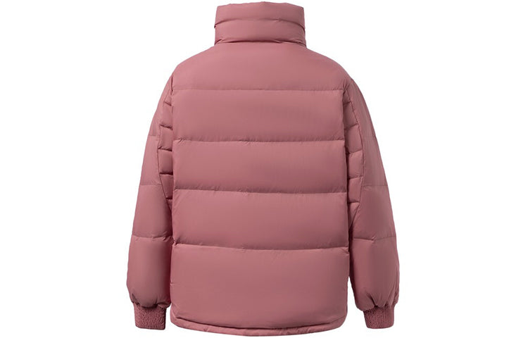 (WMNS) Li-Ning Training Waterproof Puffer Jacket 'Pink' AYMR154-7