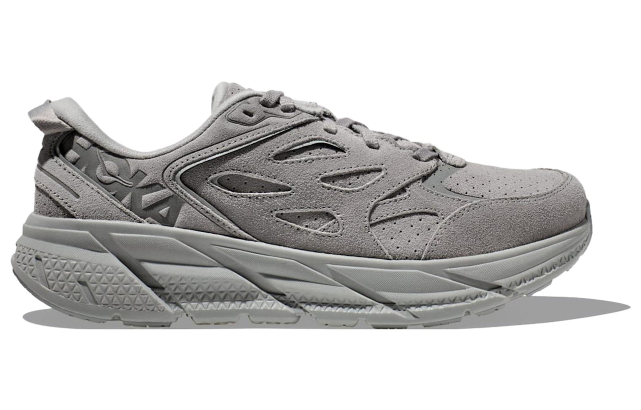 HOKA ONE ONE Clifton L Suede 'Limestone' 1122571-LLTN