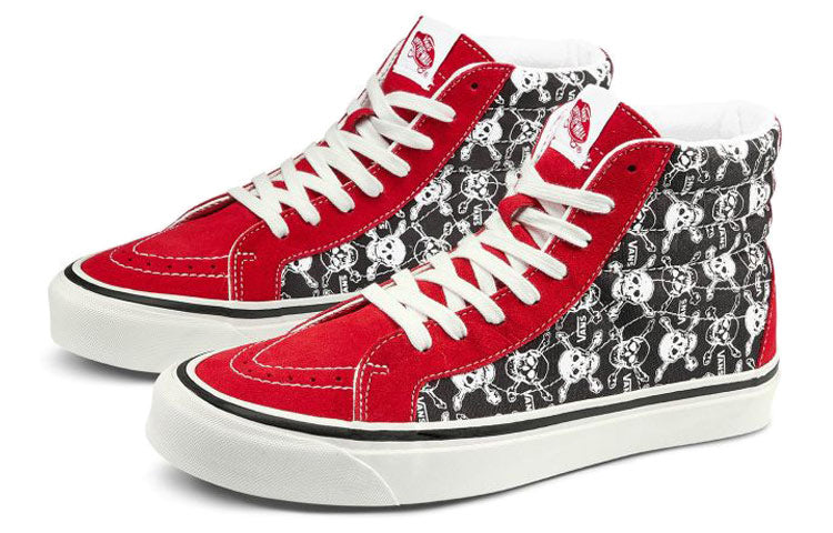 Vans SK8-HI 38 DX 'Skulls Red Black' VN0A38GFX7Z