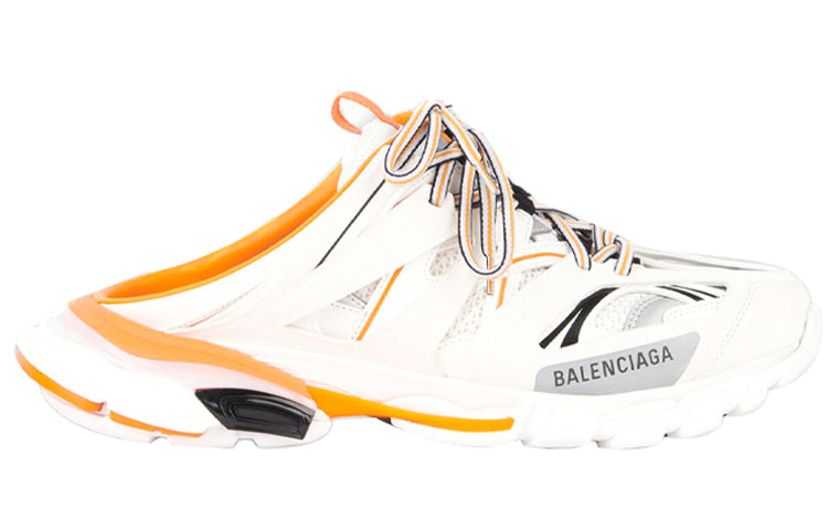 Balenciaga Track 1.0 Mules 'White Orange' 653814W3CP59059