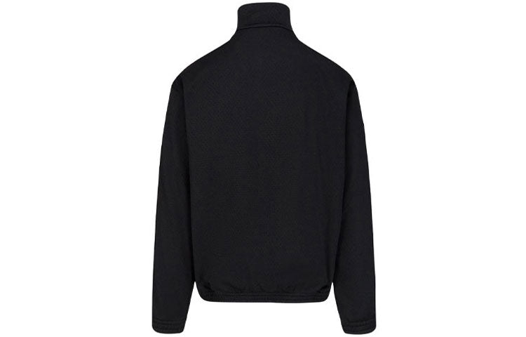 Gucci Mesh Oversize Jacket With Patch 'Black/Multicolor' 599359-XJB1N-1082