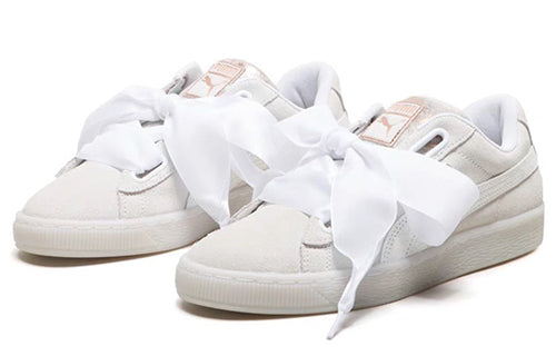 (WMNS) PUMA Suede Heart Artica 'White' 367029-01