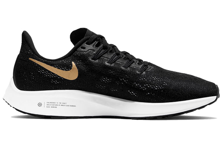 (WMNS) Nike Air Zoom Pegasus 36 'Black Metallic Gold' AQ2210-008