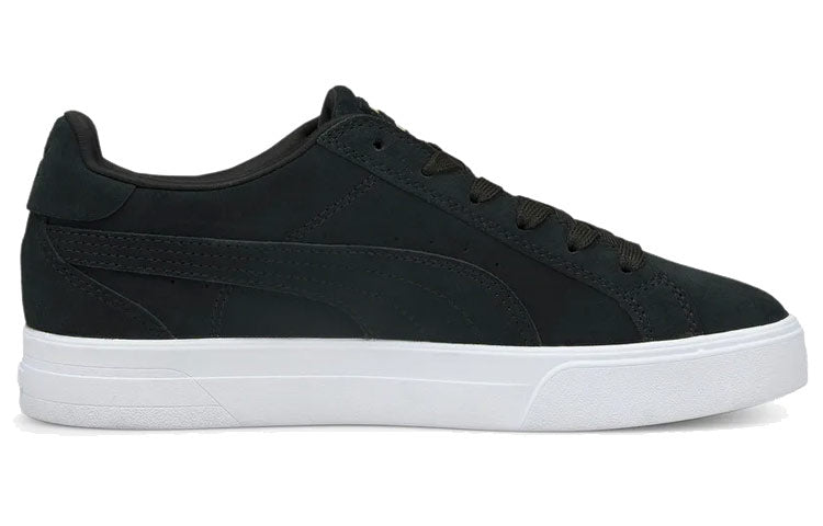 (WMNS) PUMA Ana Suede Sneakers Black 380634-01