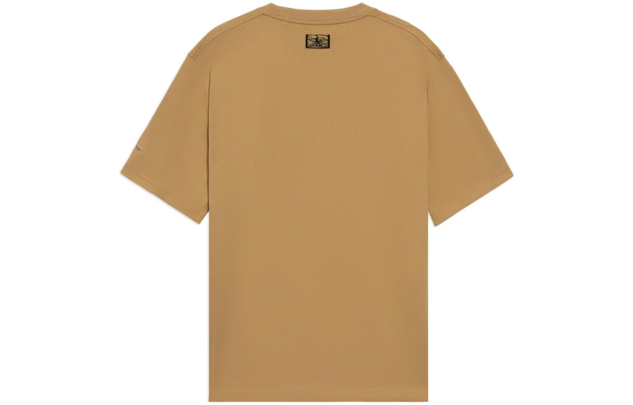 Li-Ning x Disney Pinocchio Graphic T-shirt 'Brown' AHSS453-9