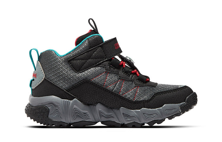 (GS) Skechers Velocitrek Trainers 'Grey Black Red' 406424LC-BKRD