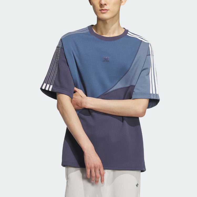 adidas Originals TOC Graphic T-Shirts 'Blue Purple' IN1010