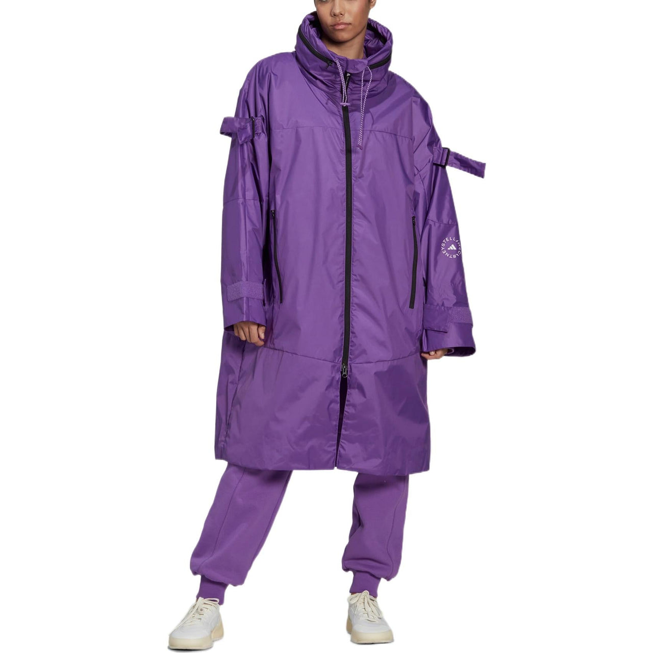 (WMNS) adidas by Stella McCartney Long Parka 'Purple' HG6888