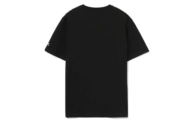 Li-Ning Small Graphic T-shirt 'Black' AHSR517-2