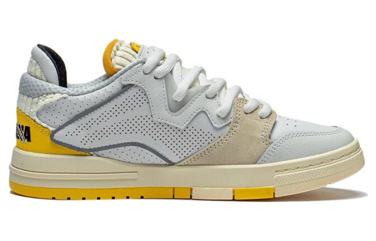 (WMNS) Li-Ning Wave Pro 'White Yellow' AECS094-1