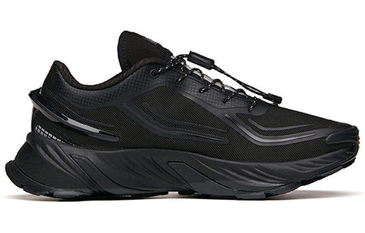 (WMNS) ANTA Running Series Low 'Trail Professional Shockproof Non-Slip Wear-Resistant Black' 122145525-4