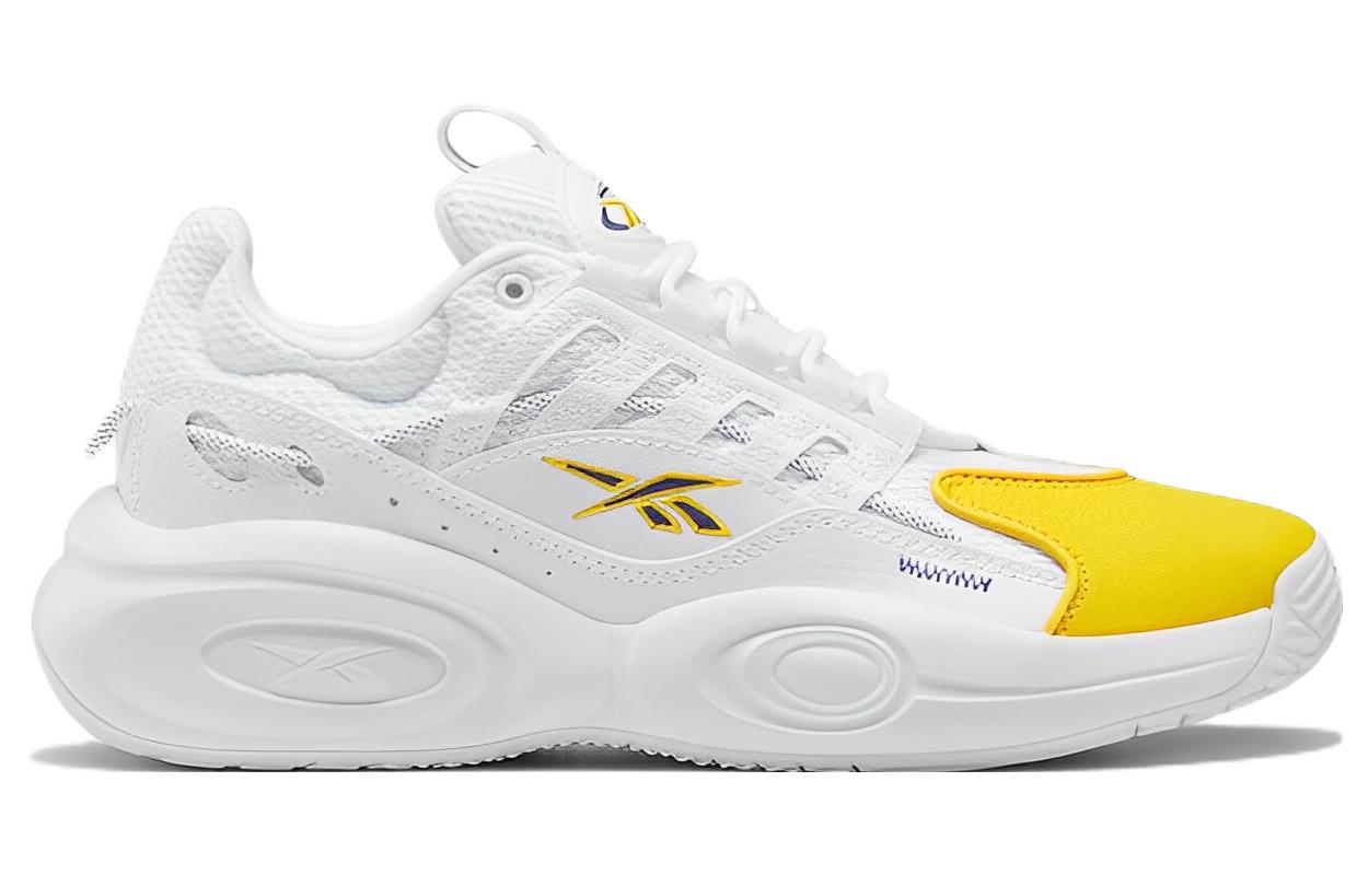 Reebok Solution Mid 'White Collegiate Gold' HR0505