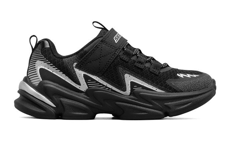 (GS) Skechers Wavetronic 'Black Silver' 403603L-BKSL