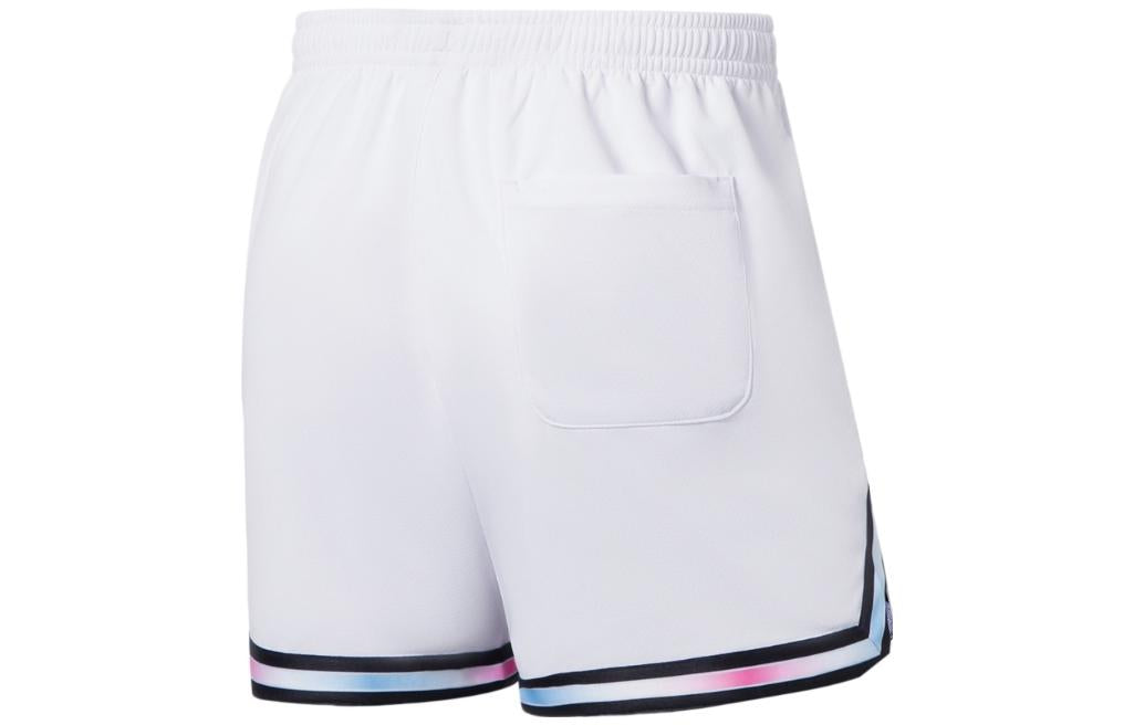 Li-Ning Jimmy Butler Logo Basketball Shorts 'White' AAPS051-2