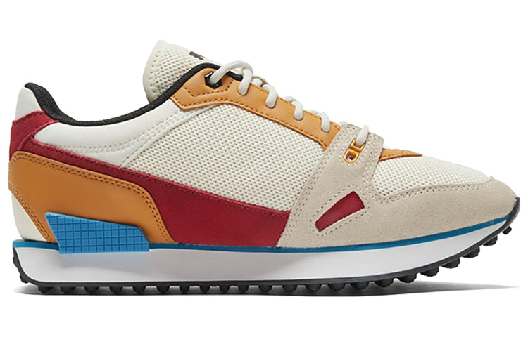 (WMNS) PUMA Mile Rider Rf Khaki/Yellow/White Low sneakers 375836-01