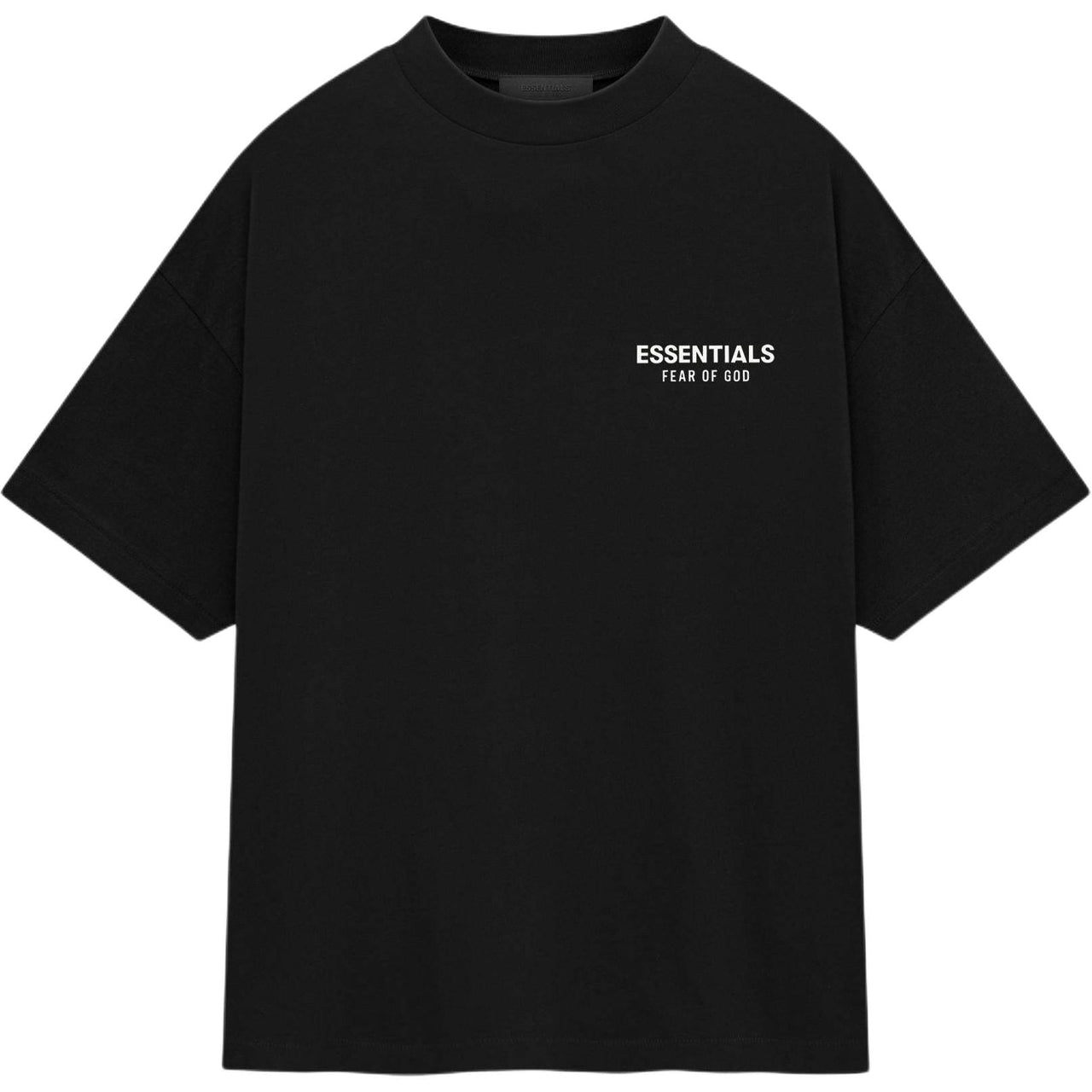 Fear of God Essentials Jersey Crewneck Tee 'Black' 125HO244360F