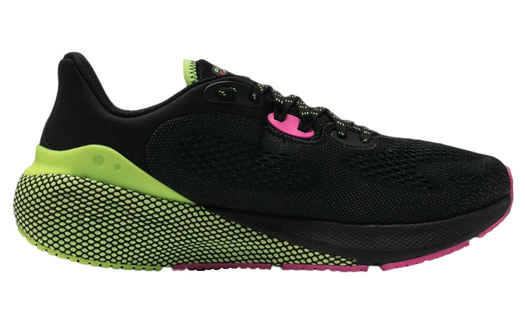 Under Armour HOVR Machina 3 'Black Lime Pink' 3025650-005