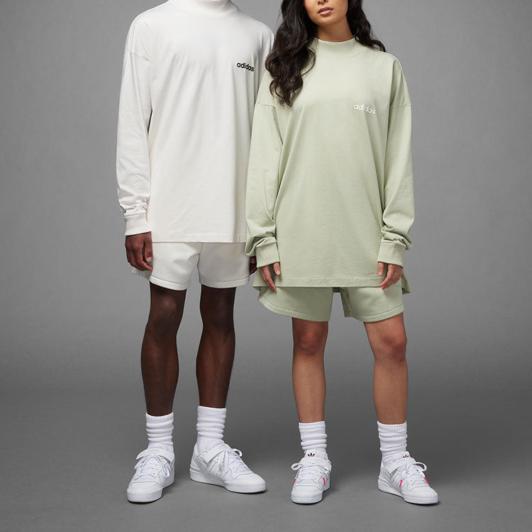 adidas Basketball Long Sleeve Tee 'White' IA3424