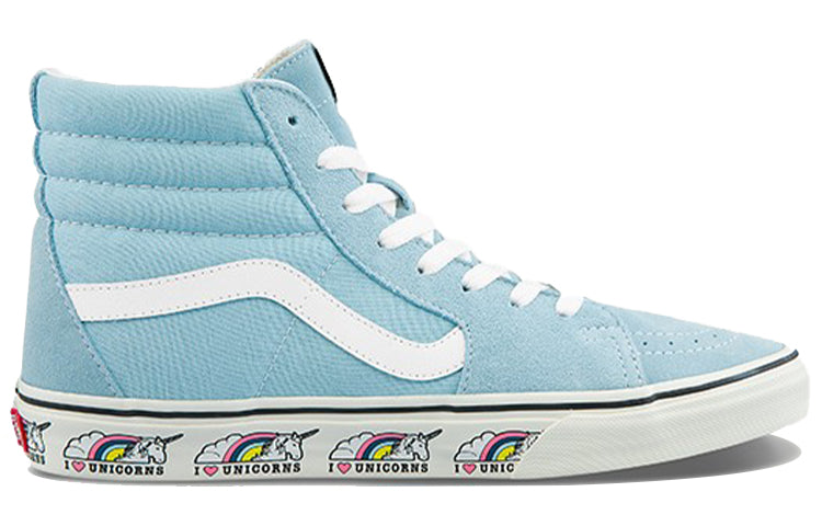 Vans SK8-HI Casual Skateboarding Shoes Unisex Navy Blue VN0A5HXV5O5