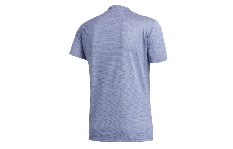 adidas Reflective Running Sports Short Sleeve Blue FM5806