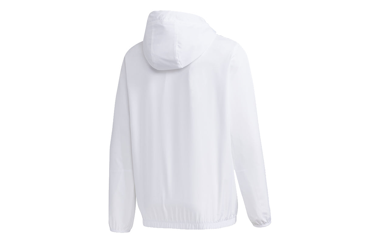 adidas Must Haves 3-Stripes Windbreaker - White GF3964