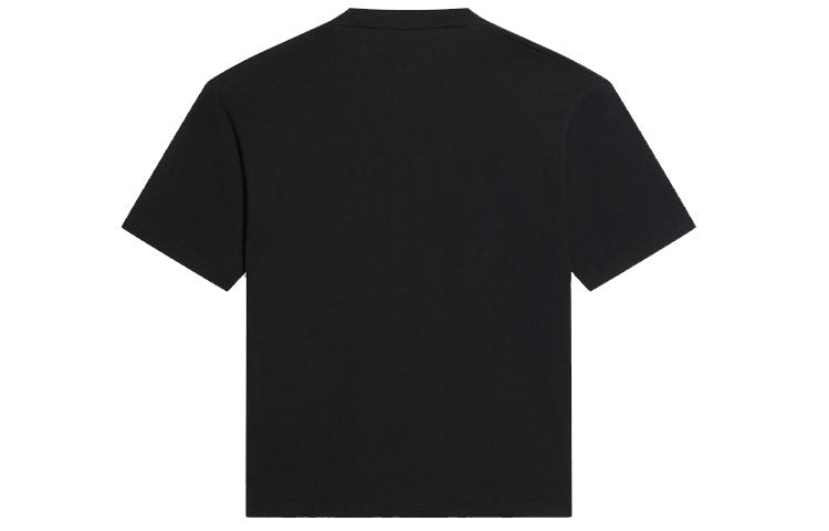 Balenciaga Retail Therapy T-Shirt Medium Fit 'Black Yellow' 612966TLVB11361