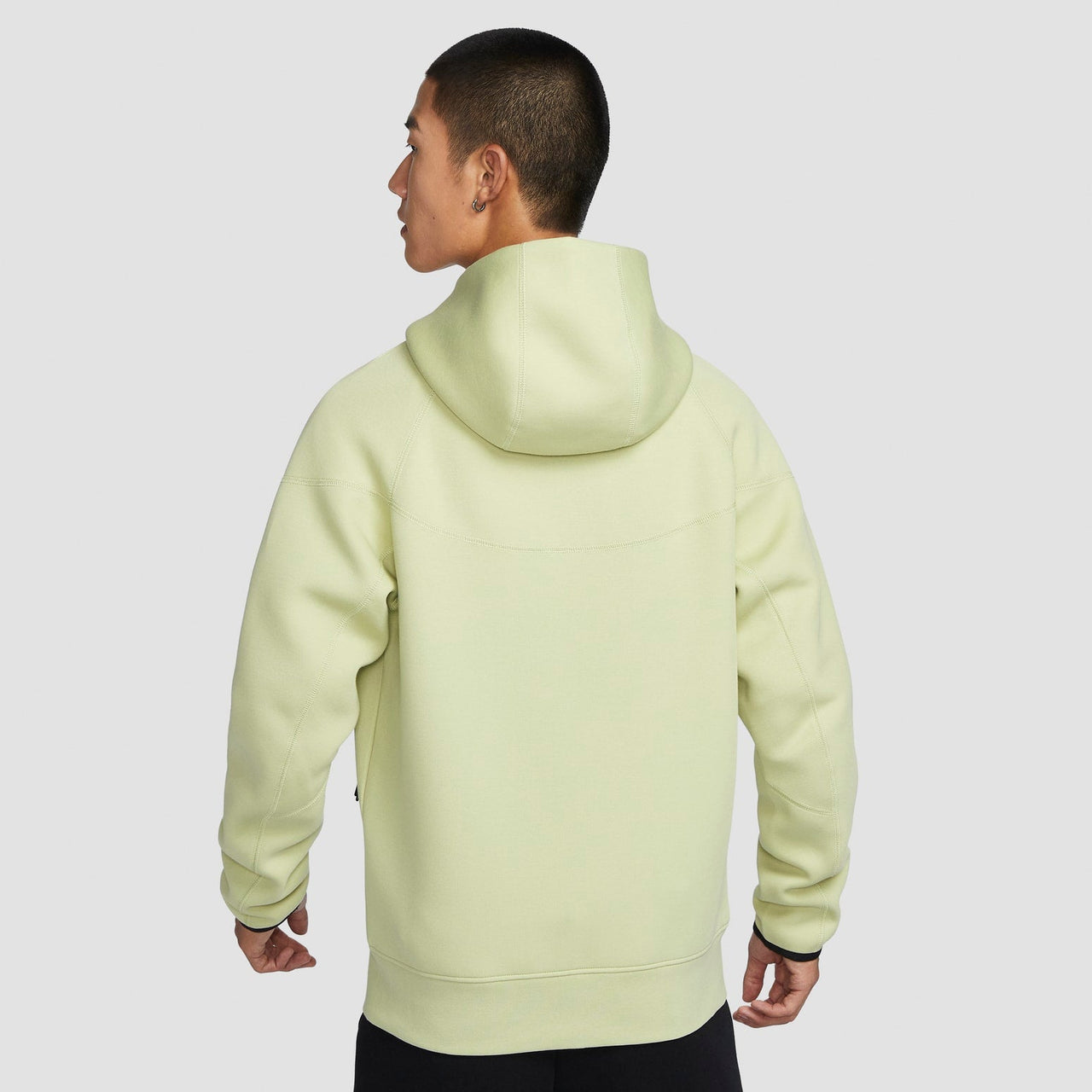Nike Tech Fleece Full-Zip Windrunner Hooded Jacket Asia Sizing 'Yellow Green' FB7922-371