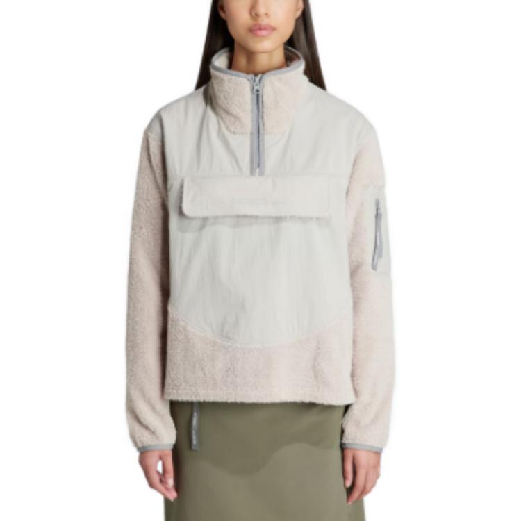 (WMNS) adidas Terrex + and wander Xploric Midlayer Top 'Beige' IB4814