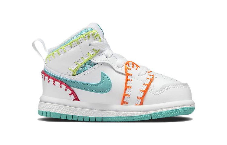 (TD) Air Jordan 1 Mid SE 'Multi Knit' DM6220-100