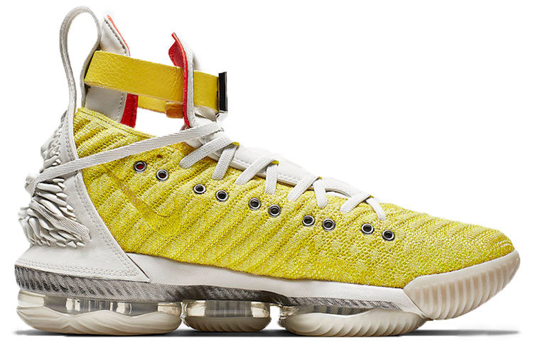 Nike LeBron 16 HFR Harlem Stage 16 'Bright Citron Light Bone Habanero Red' CI1144-700