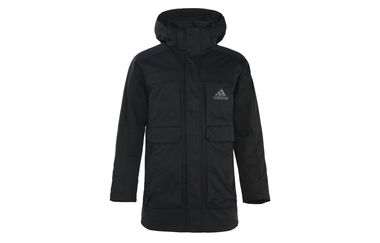 adidas Outdoor Sport Hood Down Jacket Men And Black GN9836