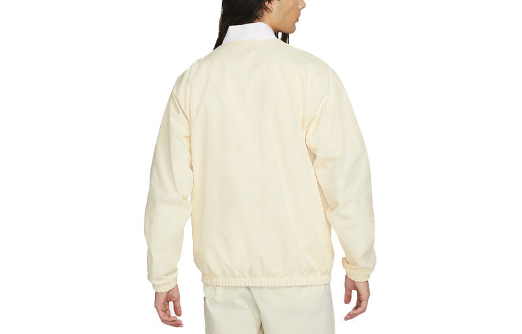 Nike SB Skateboard Mesh Lightweight Casual Sports Skateboard Jacket White CW7146-113