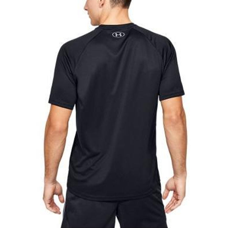 Men's Under Armour Velocity Training Sports Short Sleeve Black 1327965-001