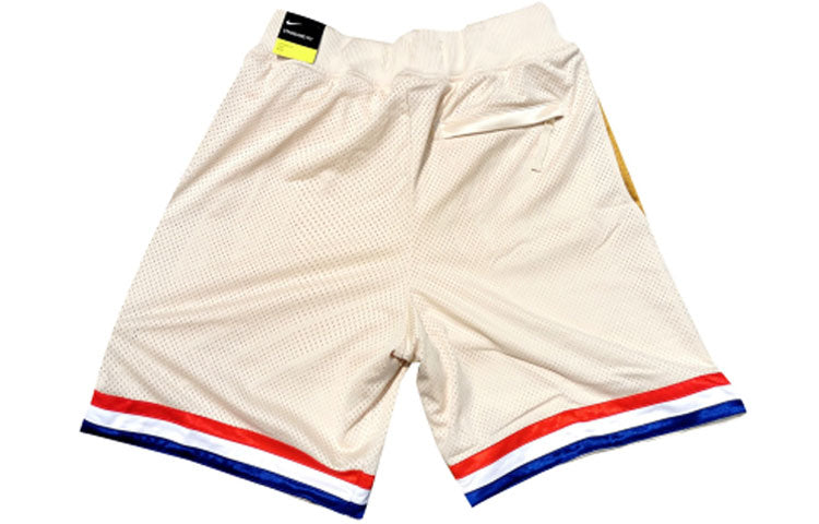 Nike Philadelphia 76ers CE City Series Basketball Sports Breathable Quick Dry Shorts Creamy White CD2635-280