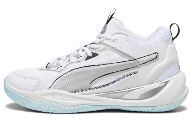 PUMA Playmaker 'White Grey Mint' 392330-02