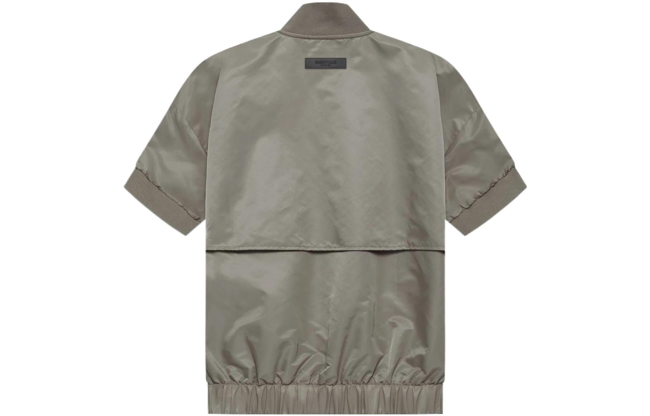 Fear of God Essentials Half Zip Pullover 'Deser Taupe' FOG-SS22-244