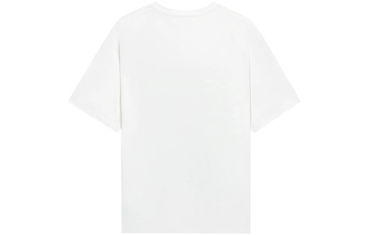 Li-Ning Checkerboard Graphic T-shirt 'White' AHSSB15-1