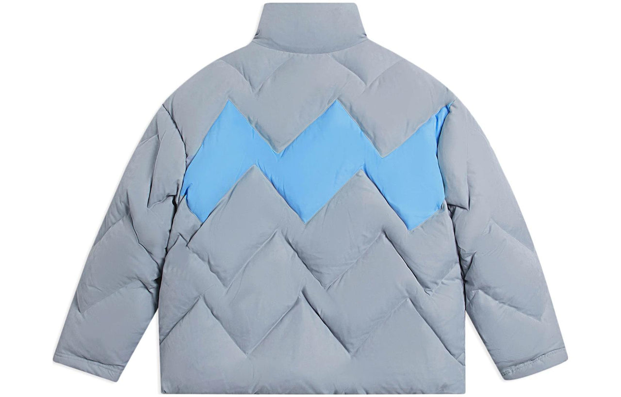 Li-Ning Warm Down Jacket 'Grey Blue' AYMS163-4