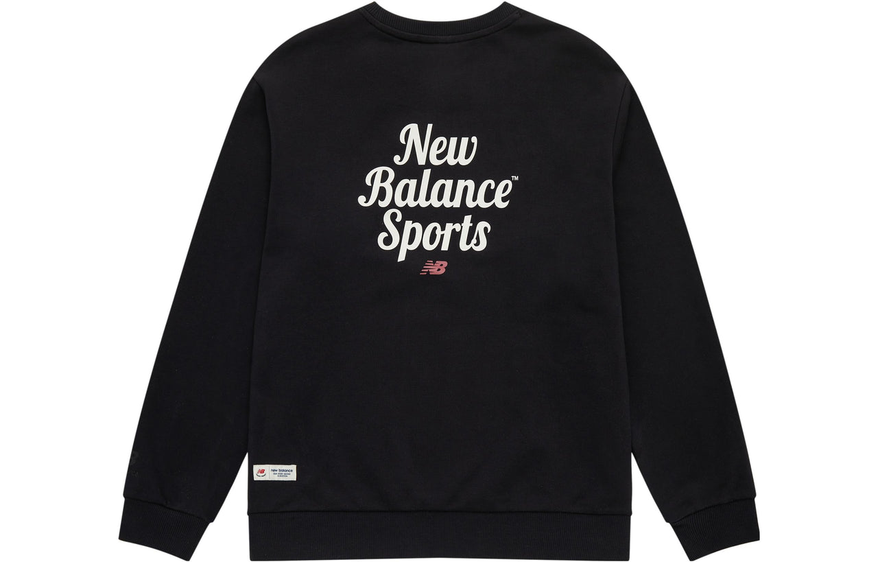 New Balance Sport Sweatshirt 'Black White' 5CD38141-BK