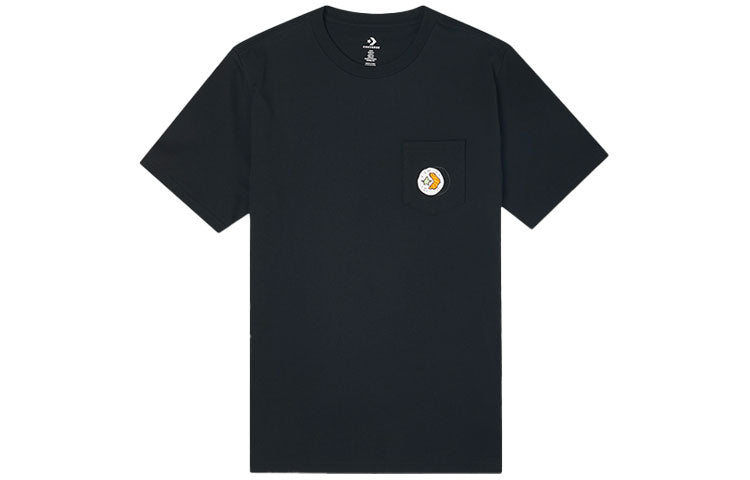 Converse Sushi Graphic Short Sleeve Pocket T-Shirt 'Black' 10022855-A01