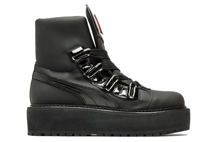(WMNS) PUMA Fenty x Sneaker Boot 'Black' 363040-01
