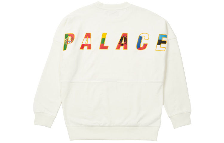 Palace Eu-don FW21 Crew Sweater 'Beige' P21CS053