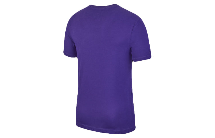 Nike Los Angeles Lakers DNA Dri-FIT NBA Short Sleeve Purple CK8959-547