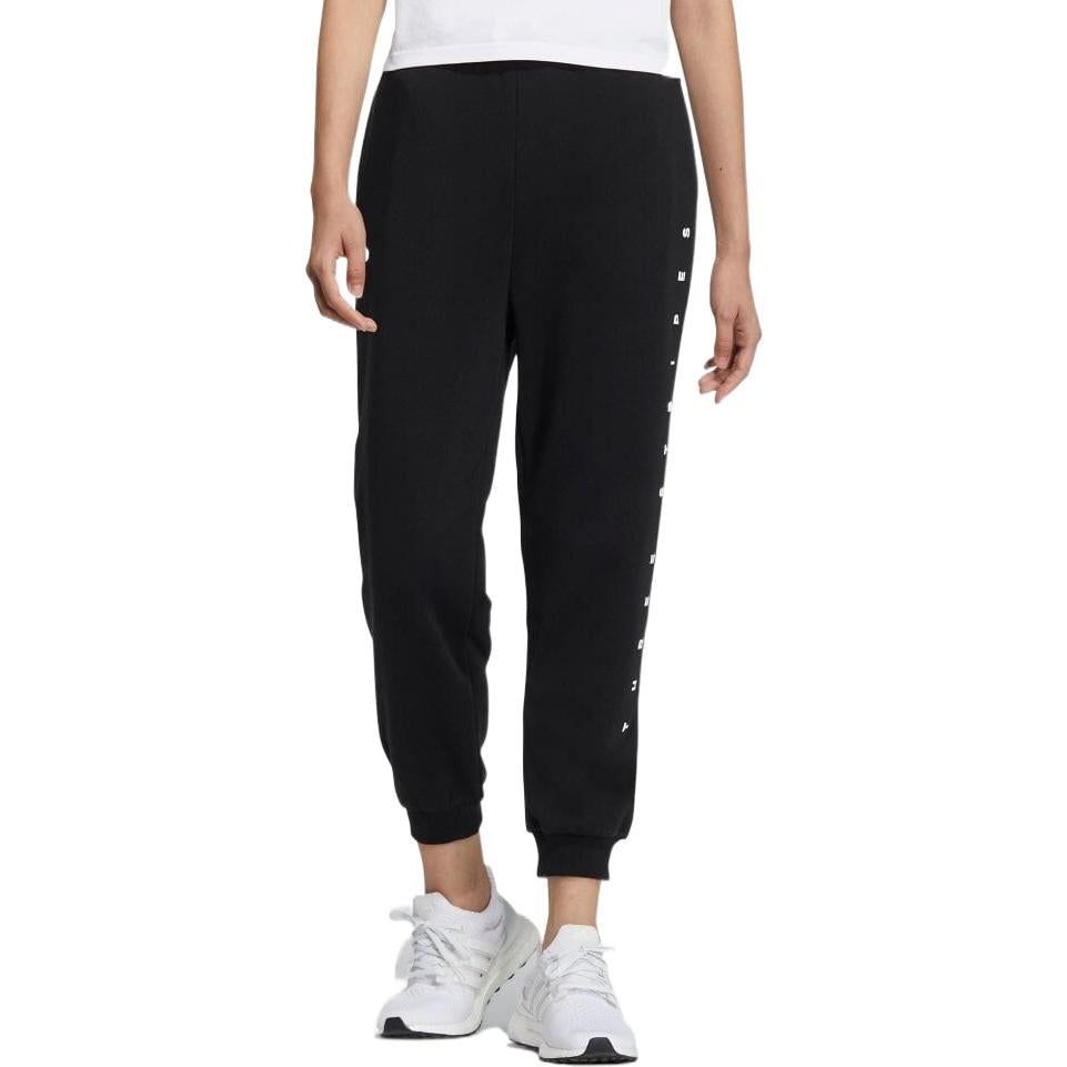 (WMNS) adidas Word Sweatpants Asia Sizing 'Black' IA5231