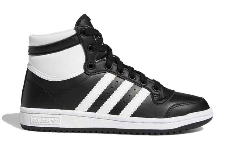 (GS) adidas originals Top Ten J 'Black White' FW4998