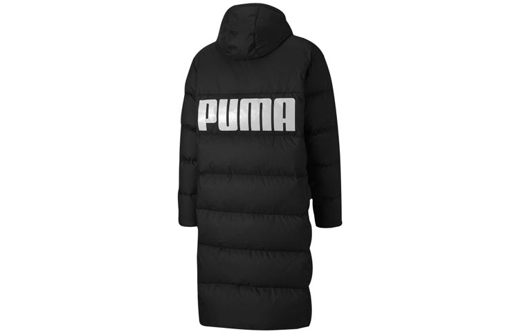 PUMA Long Oversized Down Jacket 'Black White' 585403-01