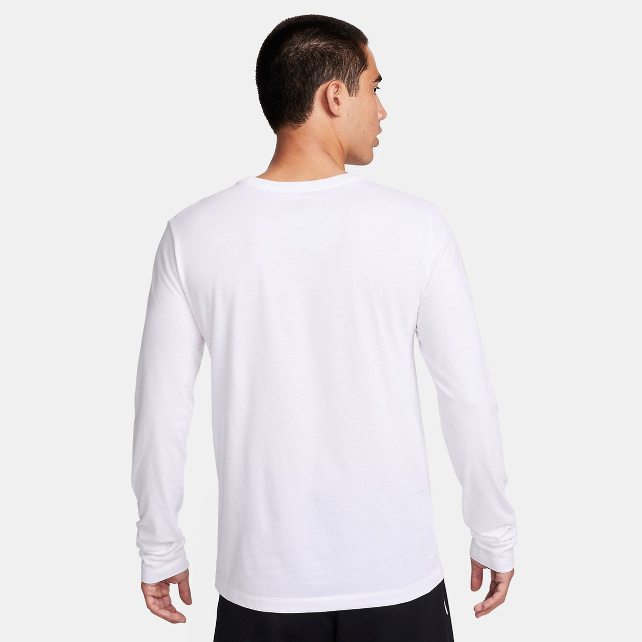 Nike Dri-FIT Long Sleeve T-Shirt 'White' FN0836-100