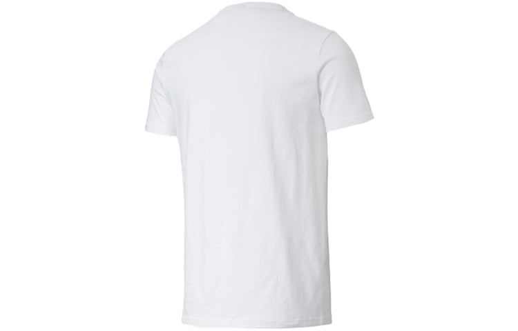 PUMA Classics Round Neck Short Sleeve Couple Style White 584428-02