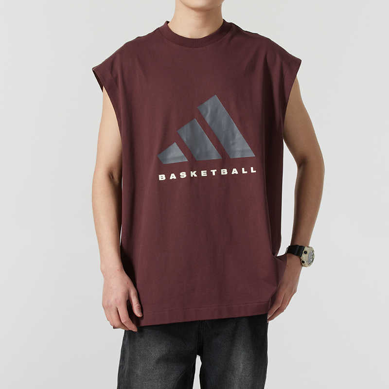 adidas Basketball Vest 'Aurora Ruby' JD6133